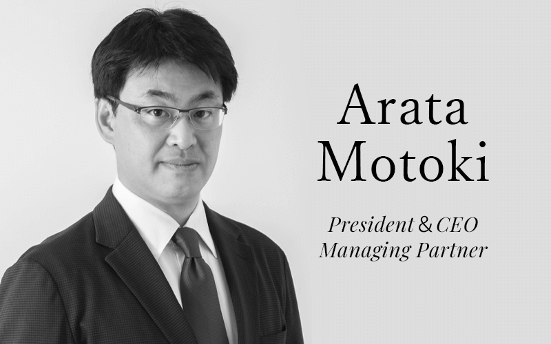 Arata Motoki | Chief Investment Officer／Managing Partner